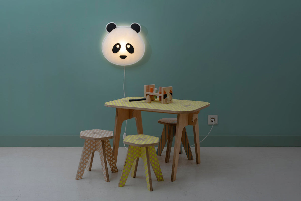 Lampă de perete cu lumină moale Panda Mask