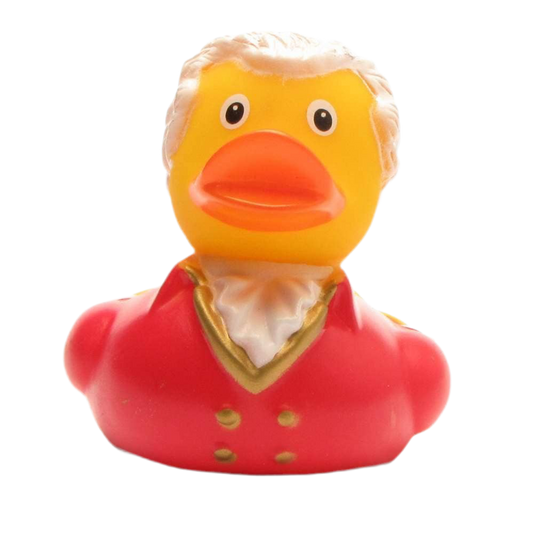 Canard Wolfgang Amadeus Mozart Duckshop CoinCaillerie