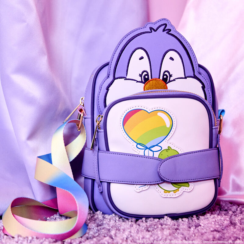 care bear cousins cozy heart crossbuddies® cosplay crossbody bag with coin bag 