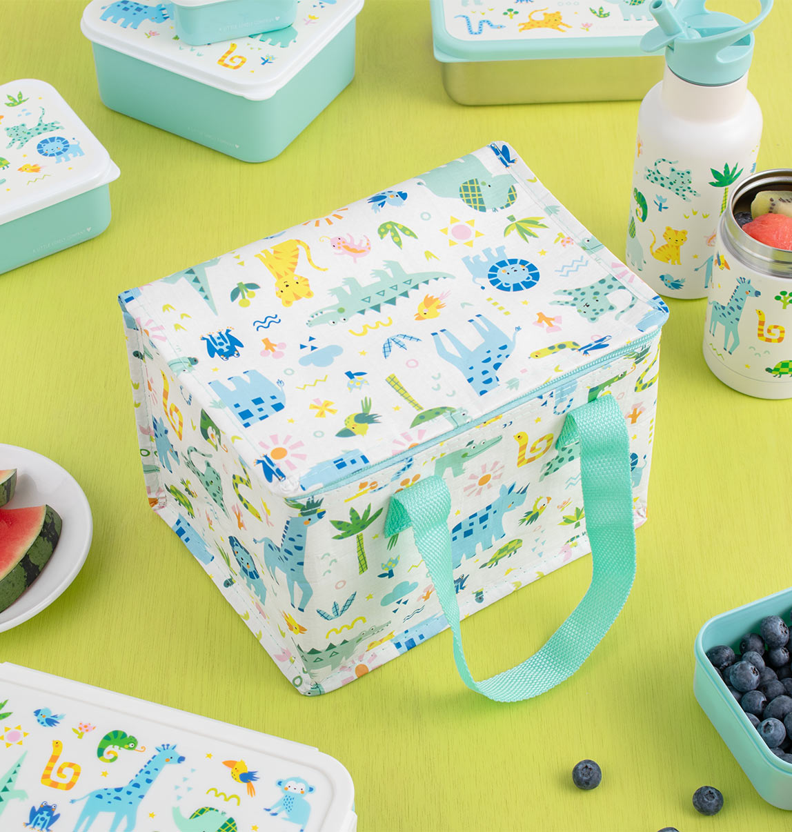 Sac isotherme enfant - Jungle – vue 2 – A Little Lovely Company