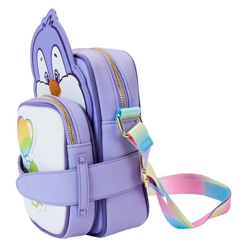 care bear cousins cozy heart crossbuddies® cosplay crossbody bag with coin bag 