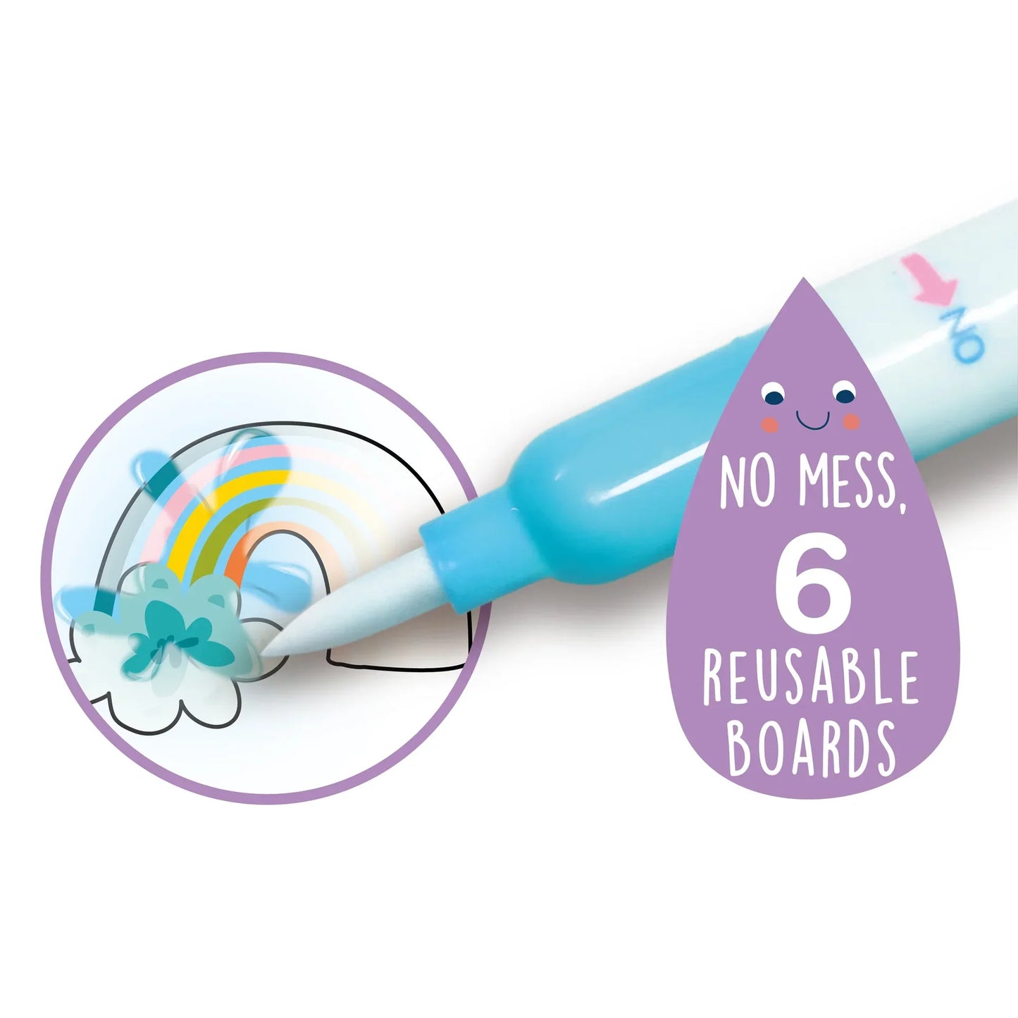 Water painting - Unicorns