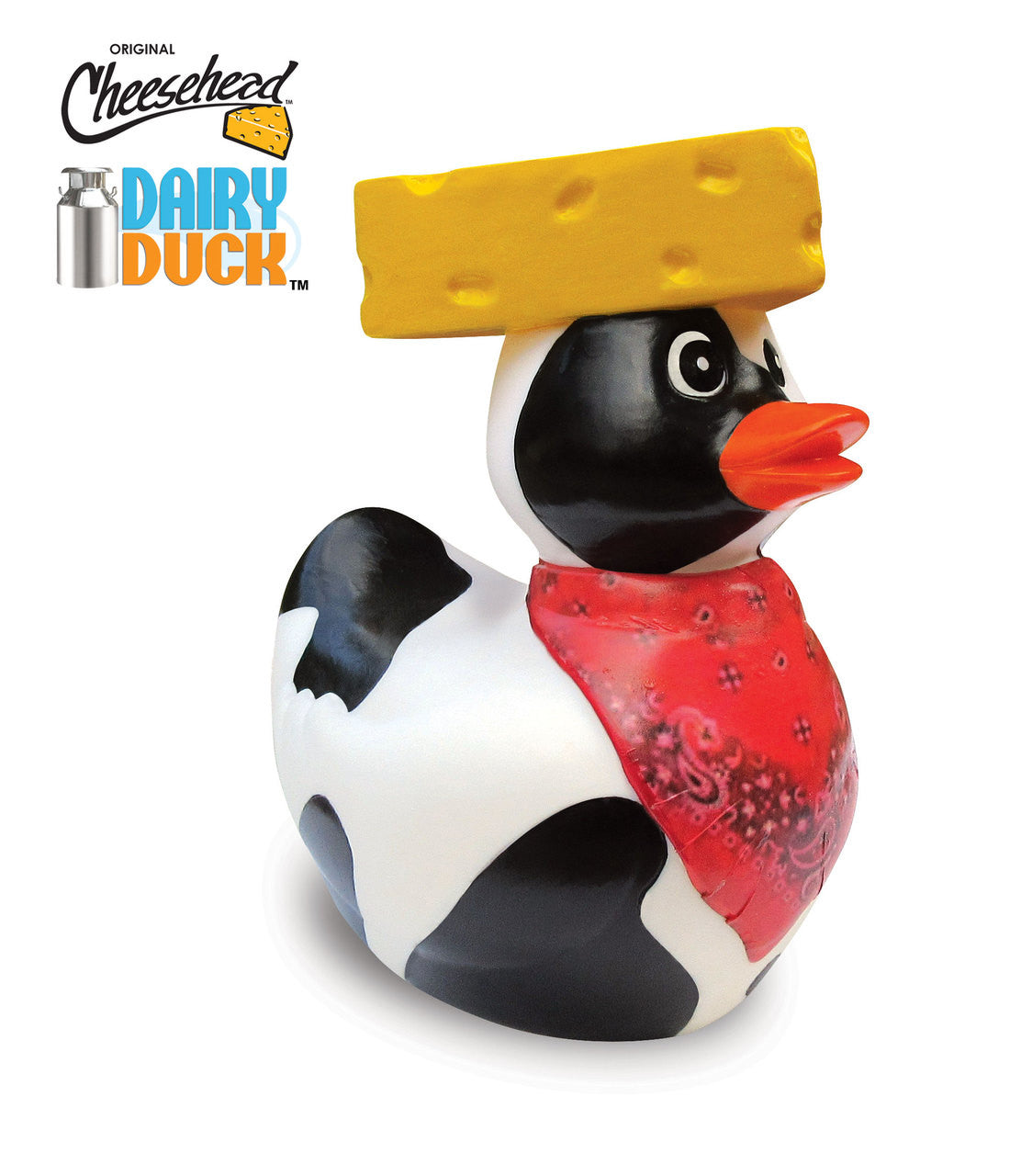 Canard Cheesehead Vache Rubba Ducks CoinCaillerie