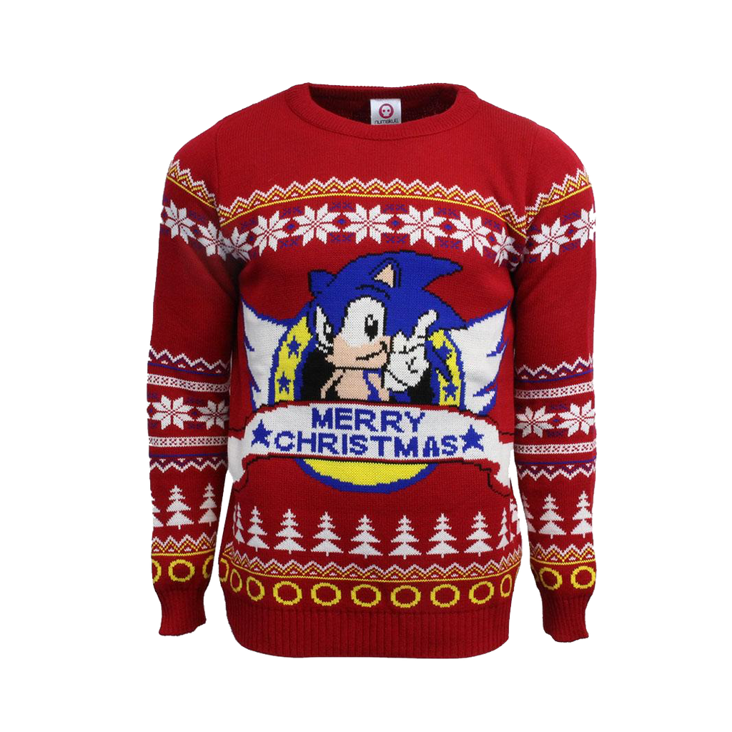 Pull de Noël Sonic le Hérisson