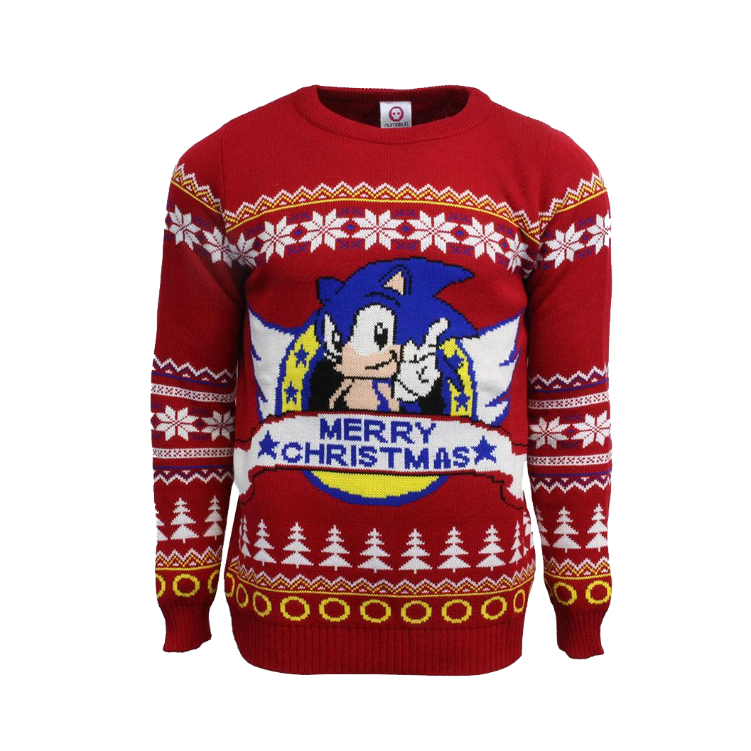 Pull de Noël Sonic le Hérisson