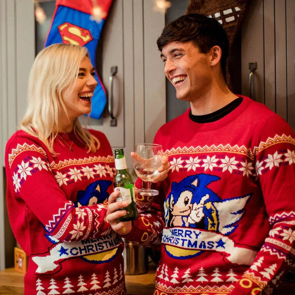 Pull de Noël Sonic le Hérisson