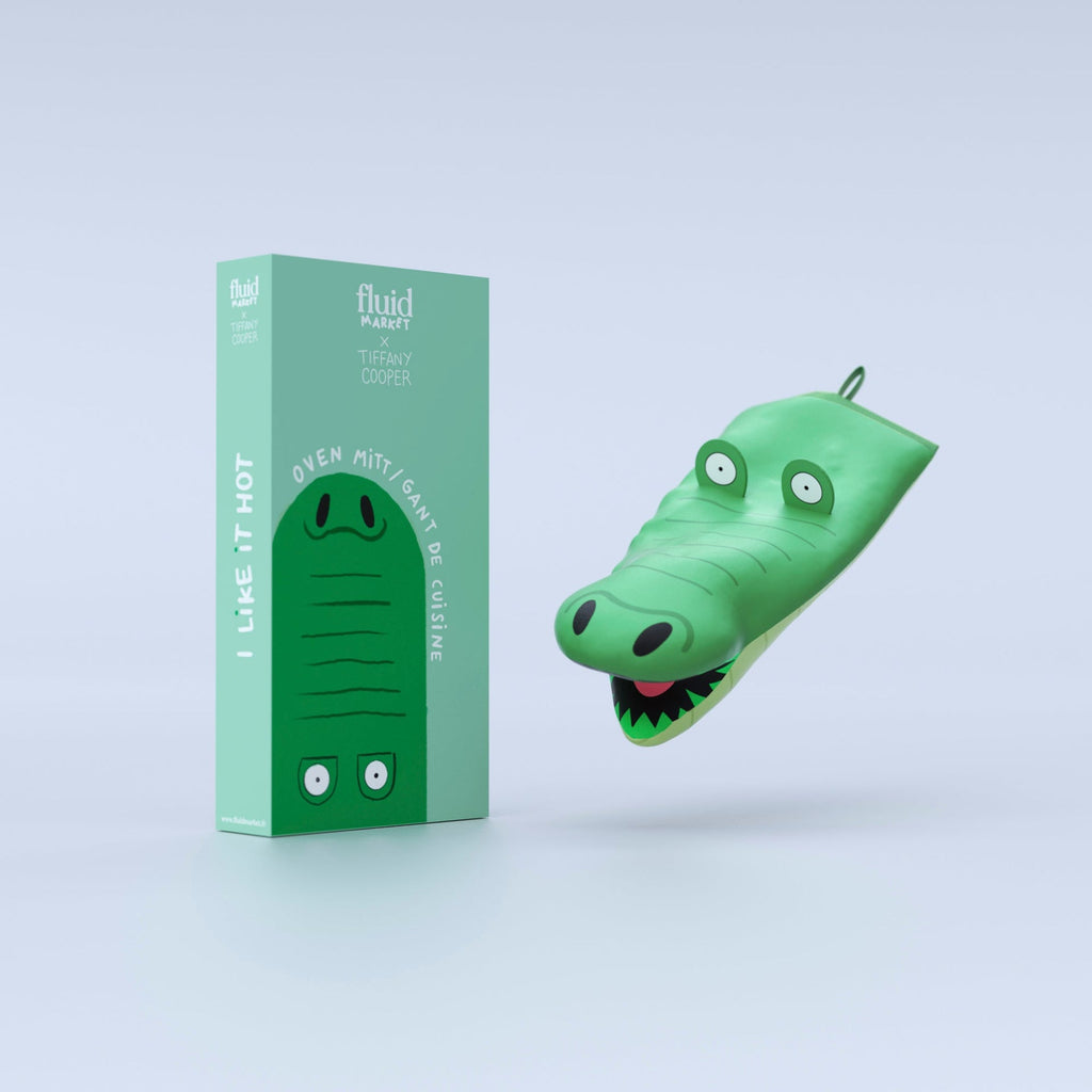 Gant de cuisine crocodile — Fluid Market, vue 3