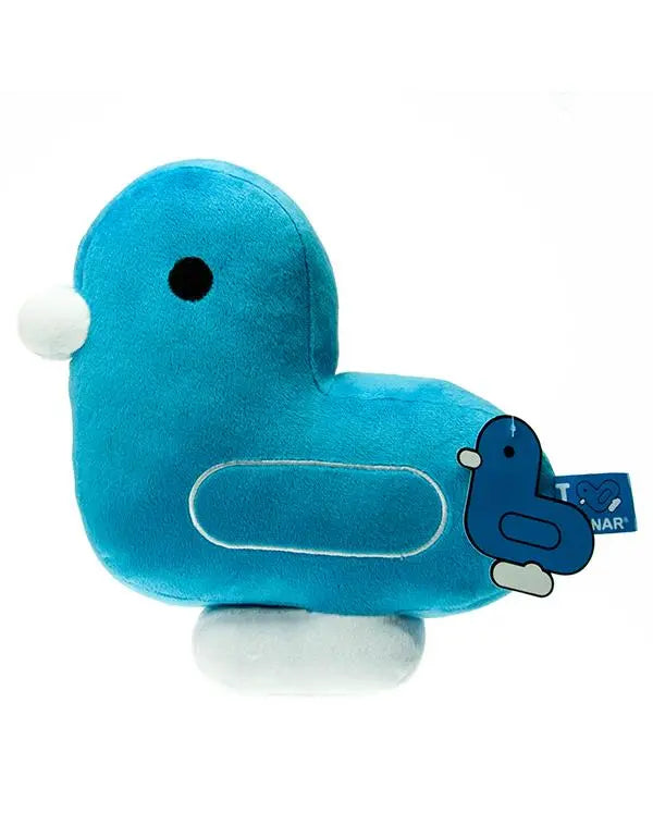 coussin canard bleu canar 