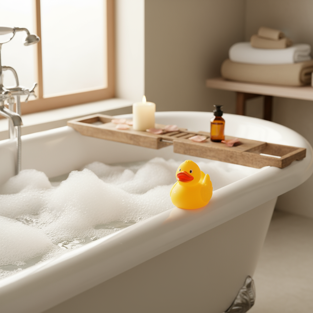 Race-eend met vleugels