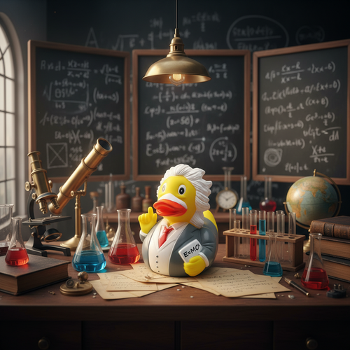 Kaczka Albert Einstein
