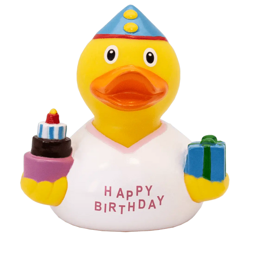 Canard Anniversaire Blanc | thème anniversaire canard de bain