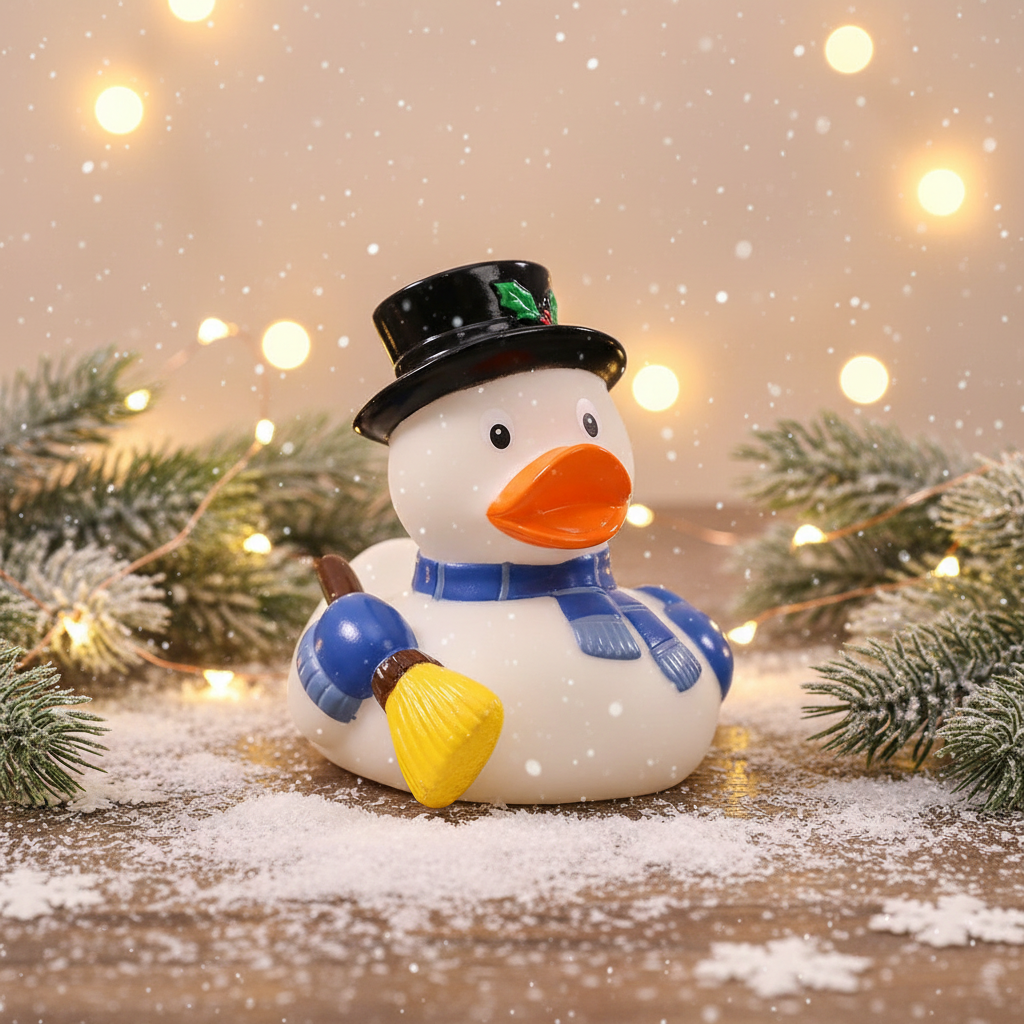 Canard Bonhomme de Neige