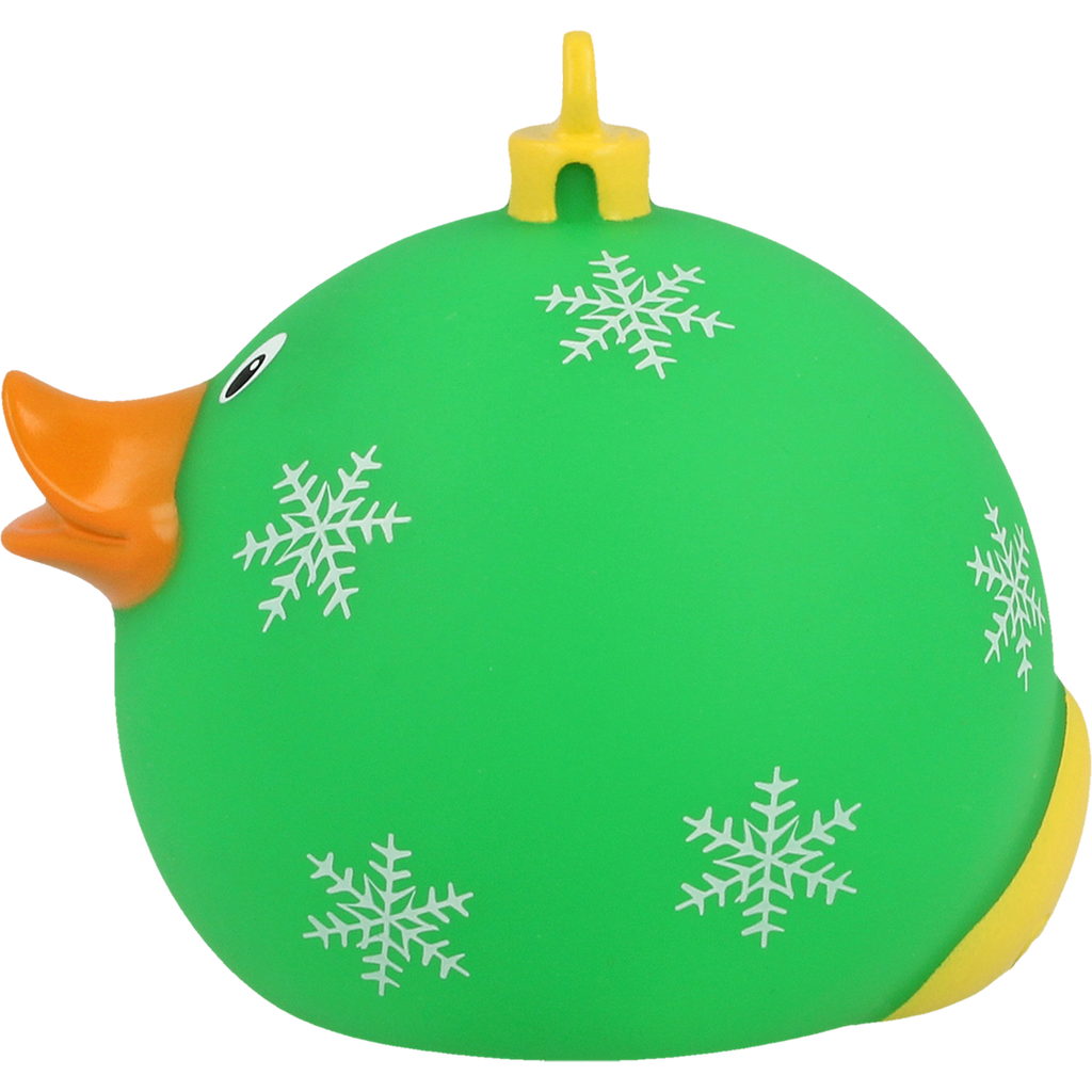 Weihnachtsball mit grüner Ente