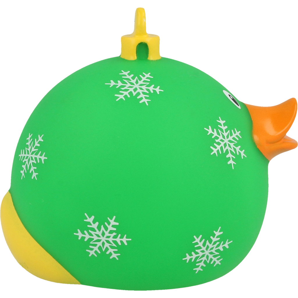 Weihnachtsball mit grüner Ente