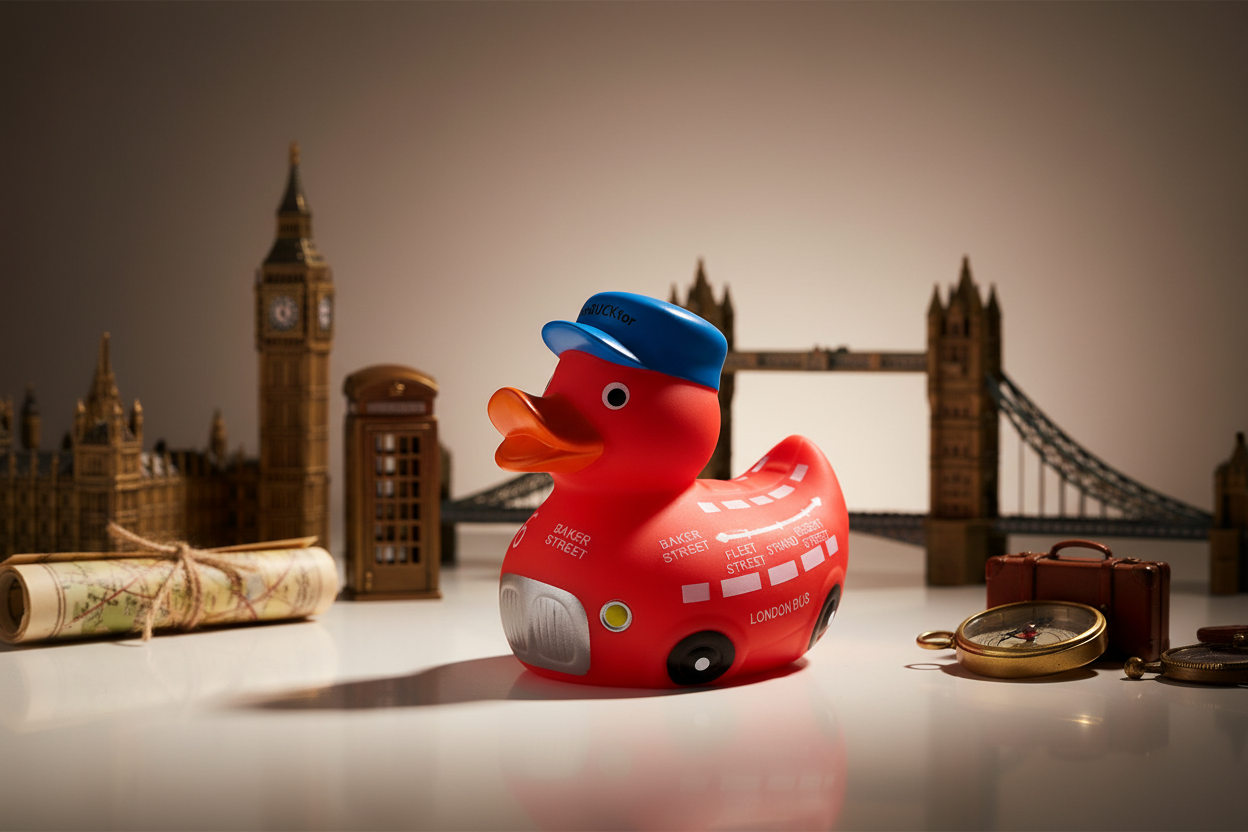 Red Bus Duck Englisch