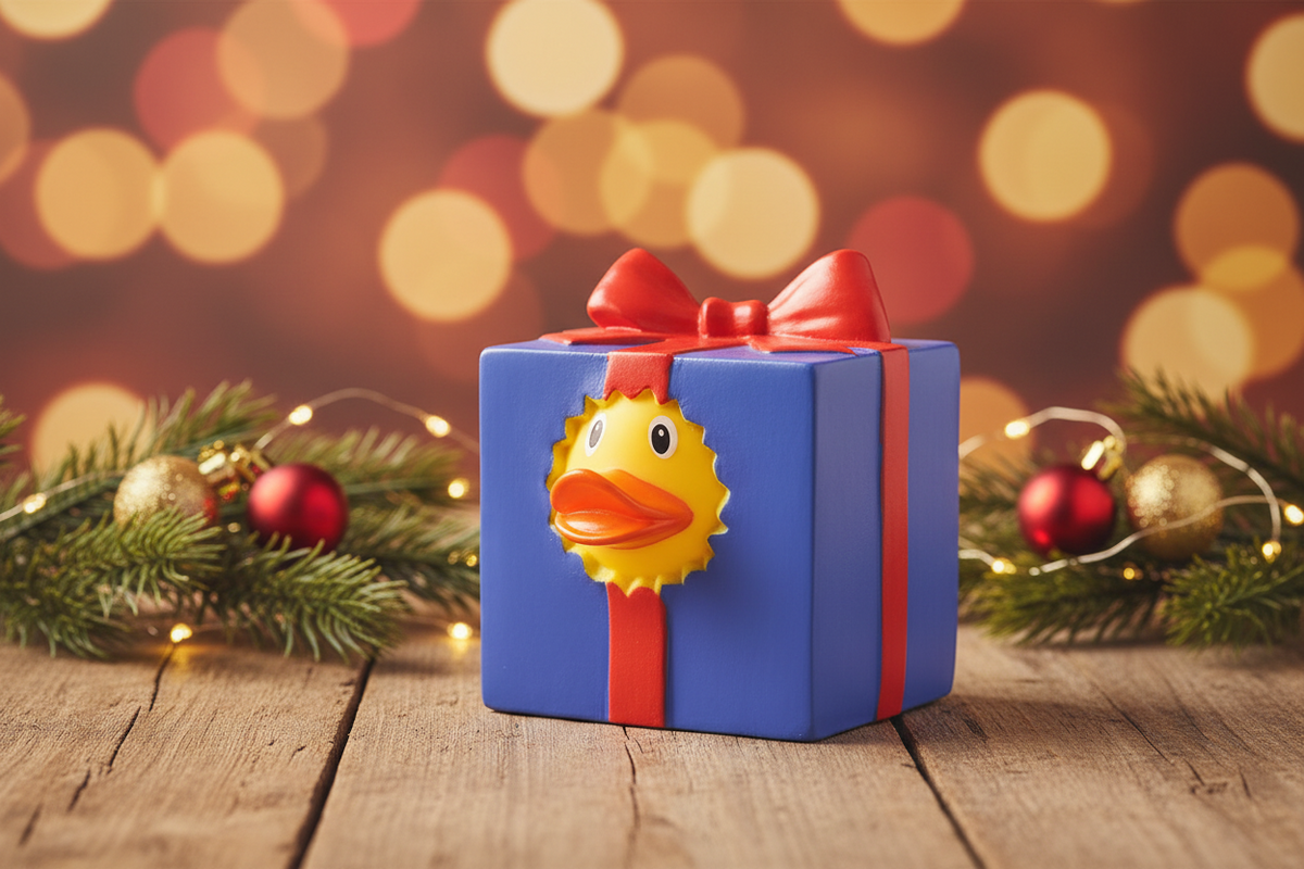 Geschenk Ente