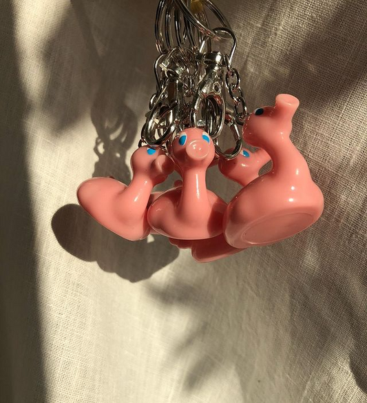 Posankka Pig Duck nøkkelring