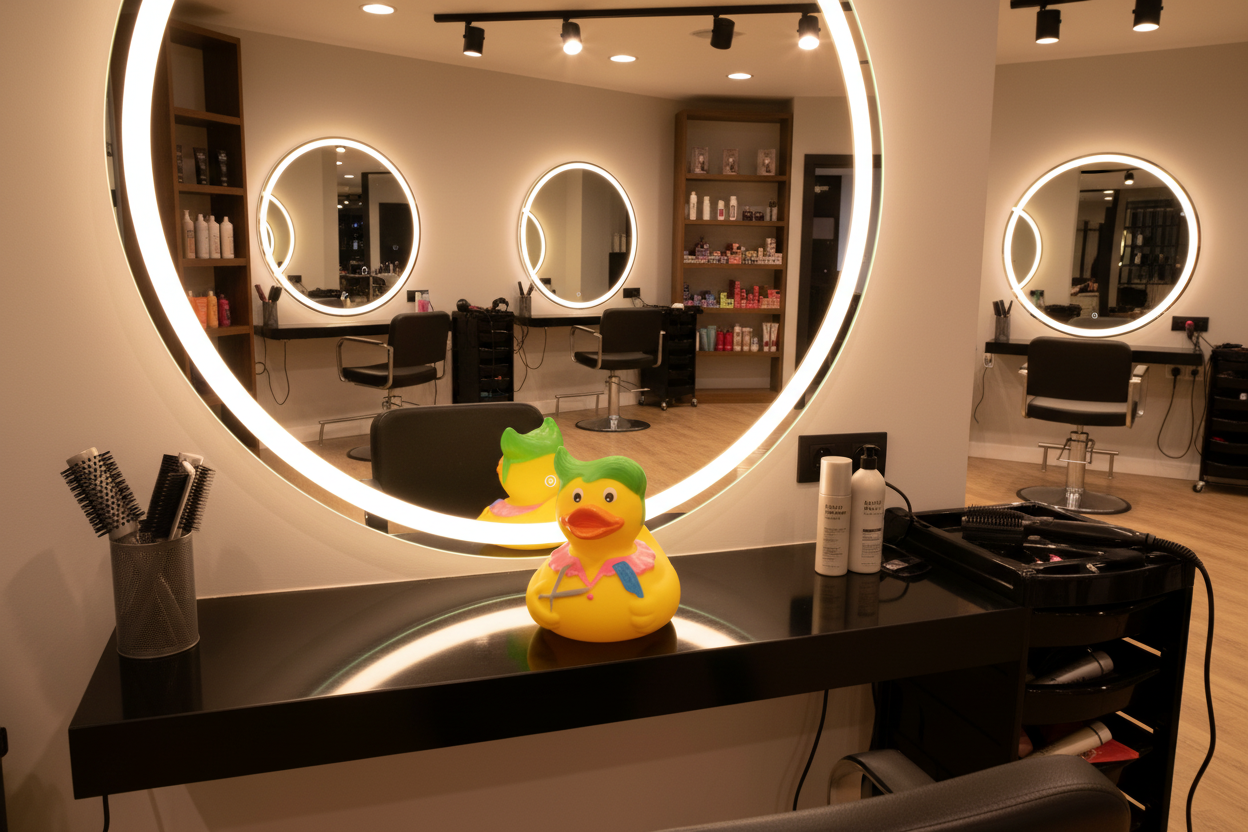 Duck Hairdresser