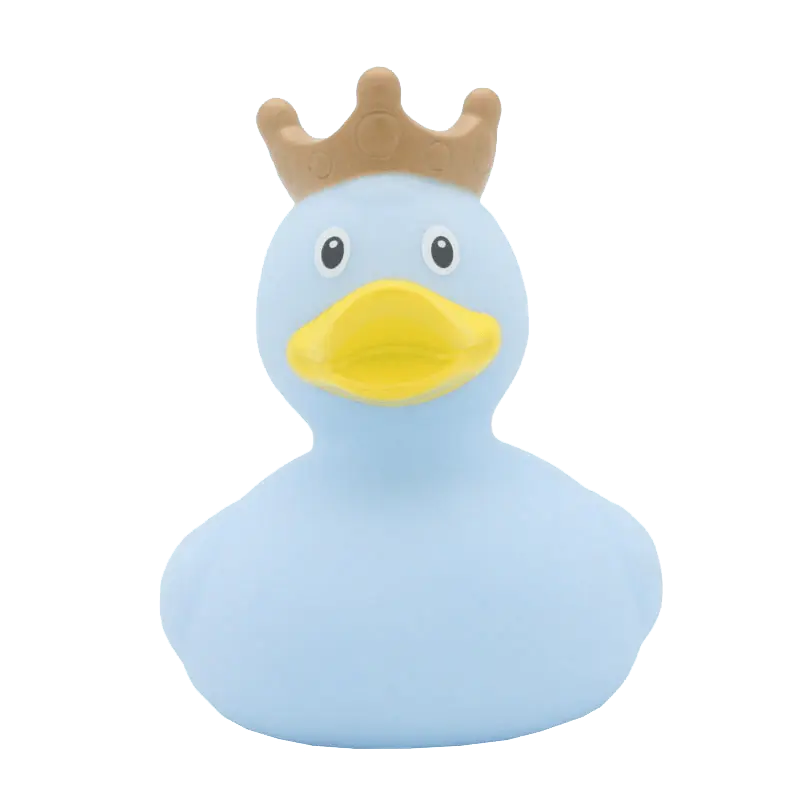 Canard Bleu Couronne Lilalu - Canard de Bain