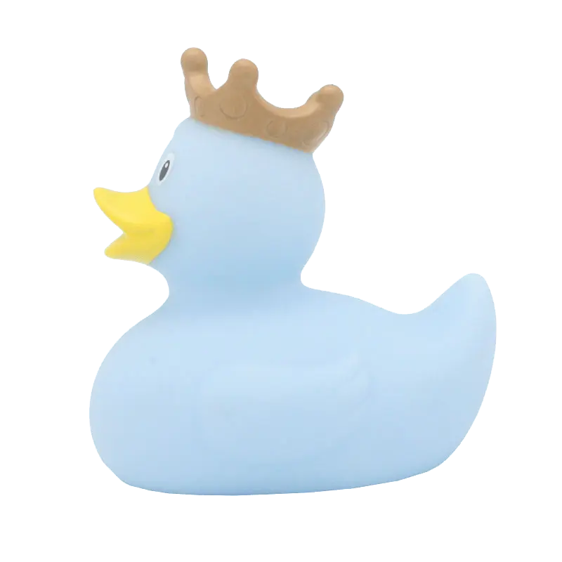 Canard Bleu Couronne Lilalu - Canard de Bain