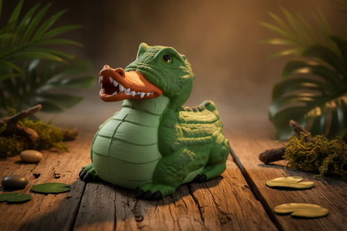 Canard Crocodile Wild Republic - jouet de bain
