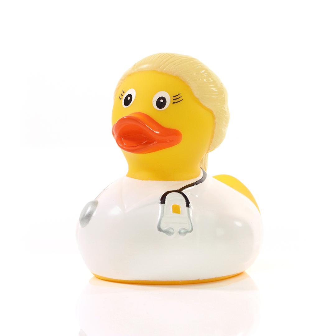 Blonde Doctor Duck Woman
