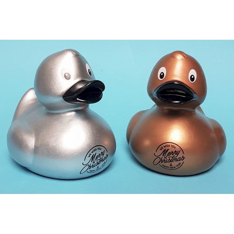 Canard We Wish You Merry Christmas & Happy New Year Dutch Ducky CoinCaillerie