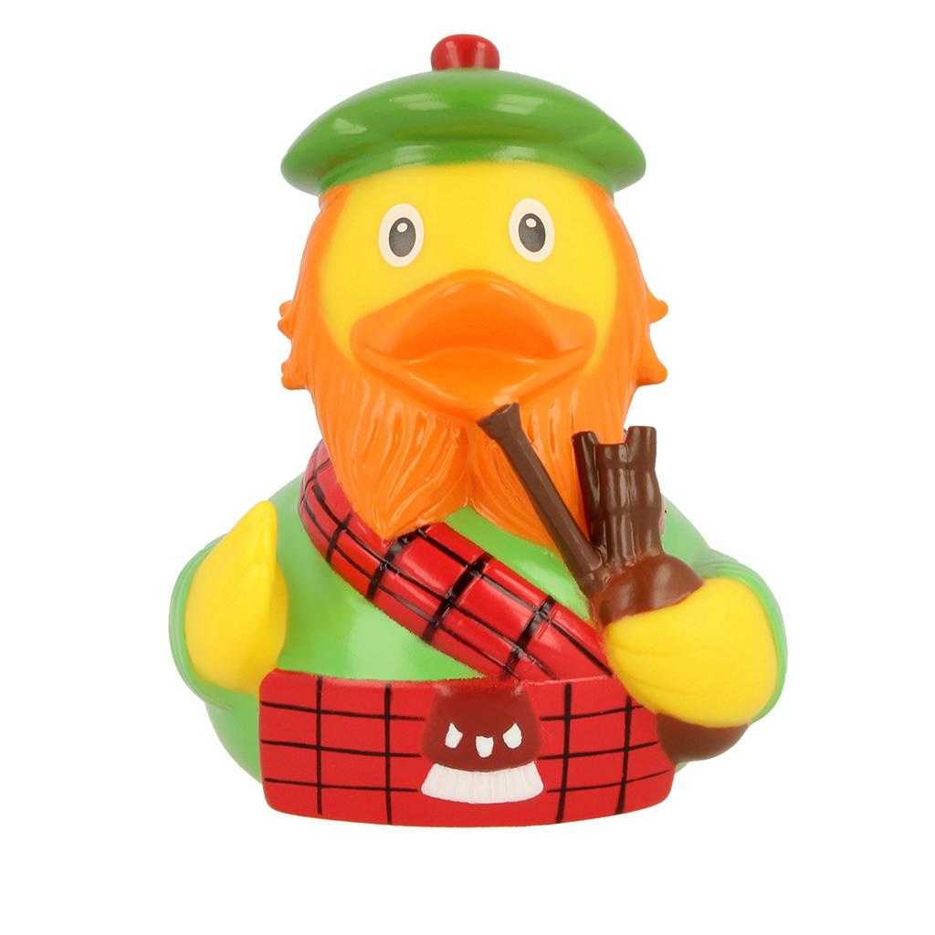 Pato Écossais Lilalu | Pato de baño Kilt Cornemuse