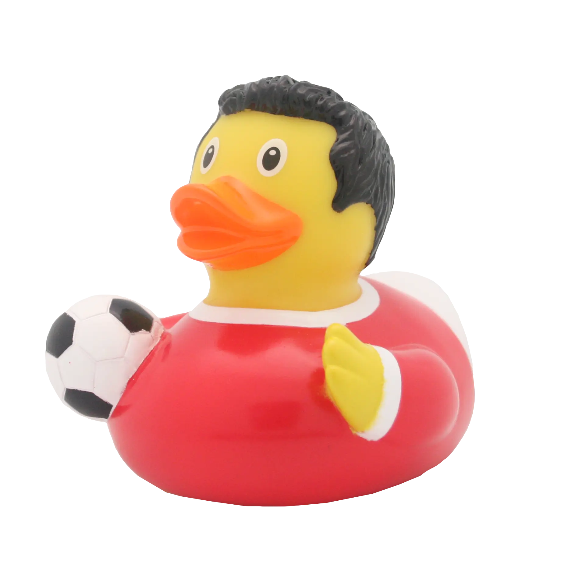 Canard Footballeur Rouge Lilalu CoinCaillerie