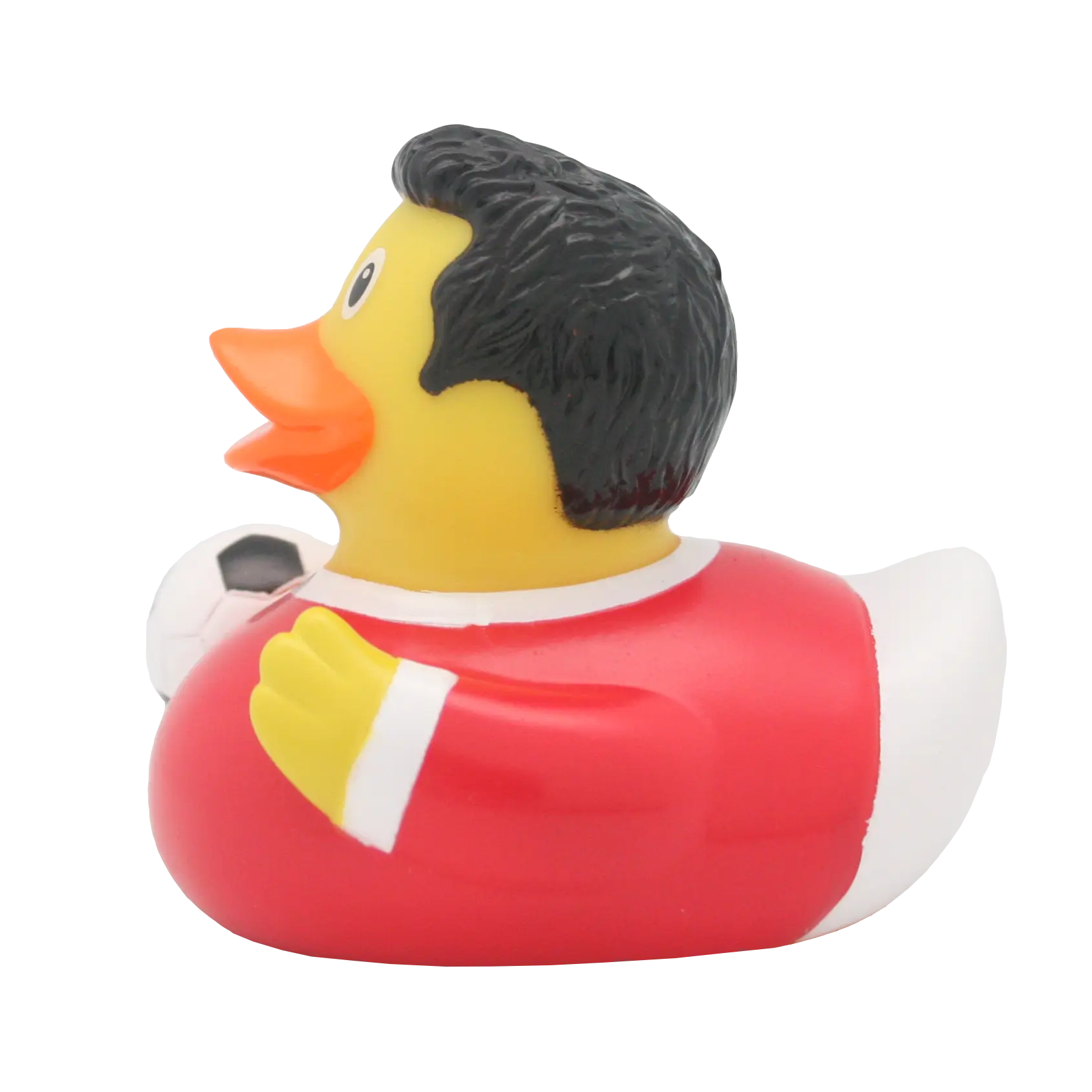 Canard Footballeur Rouge Lilalu CoinCaillerie