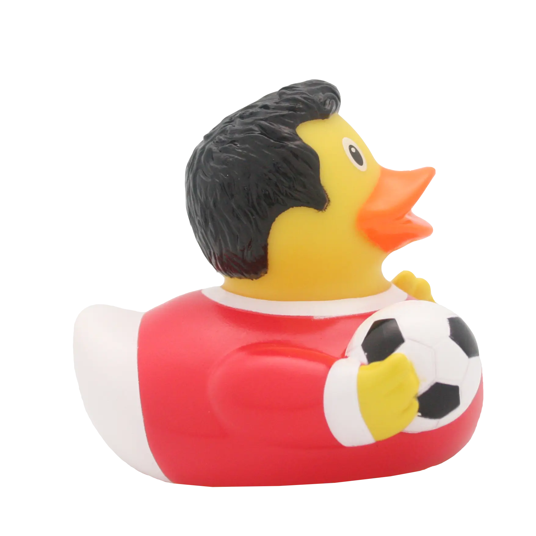 Canard Footballeur Rouge Lilalu CoinCaillerie