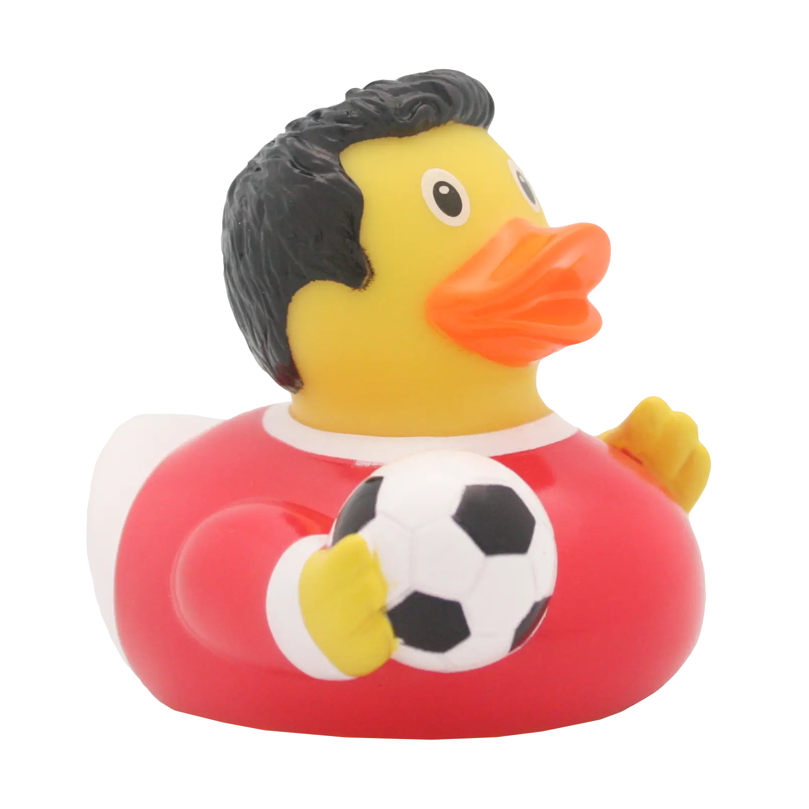 Canard Footballeur Rouge Lilalu CoinCaillerie