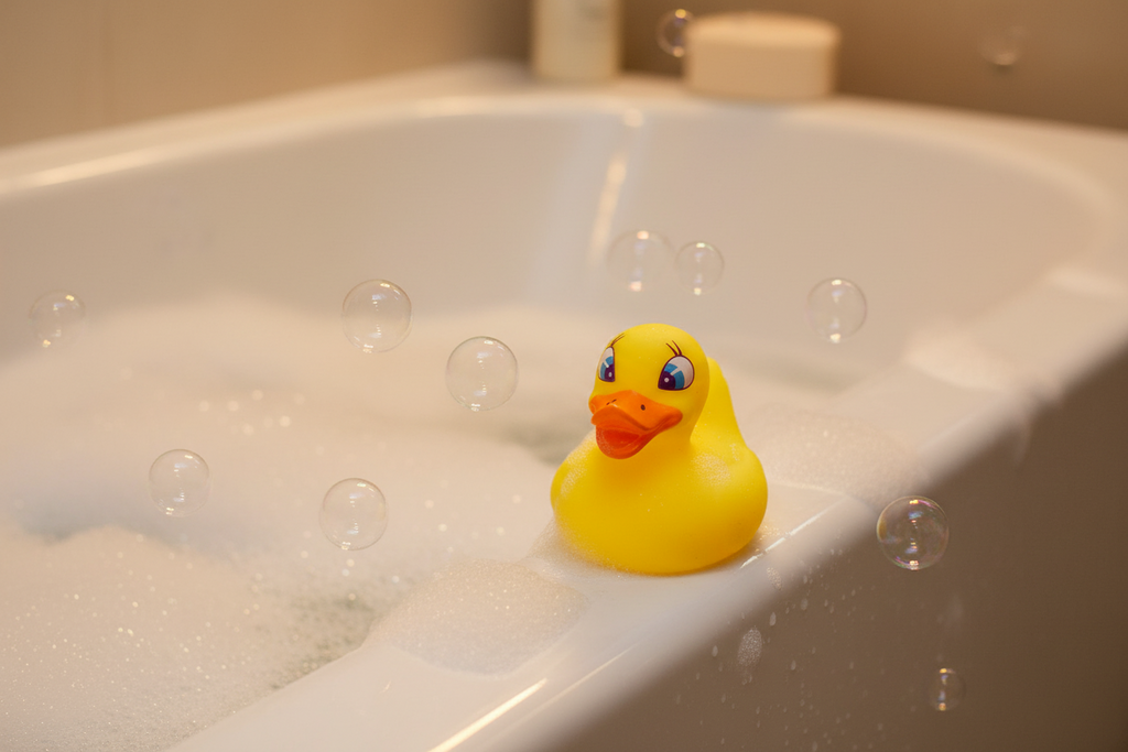 Canard Jaune Glow in the Duck – visuel produit