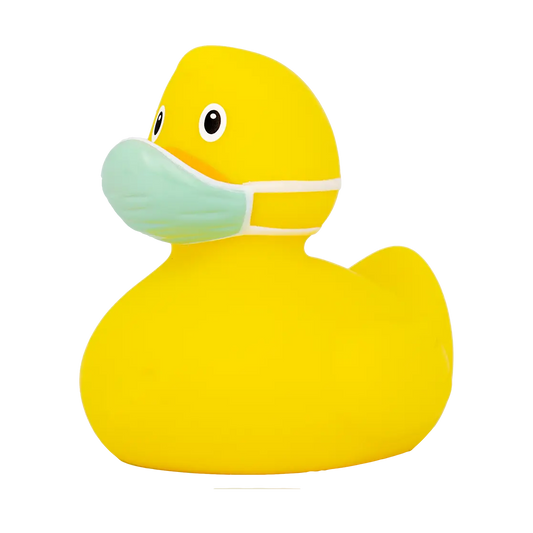 Canard Masque Chirurgical Jaune Lilalu CoinCaillerie