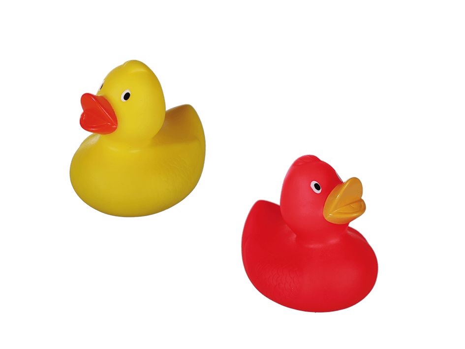 Pato Amarelo ou Rosa Neon