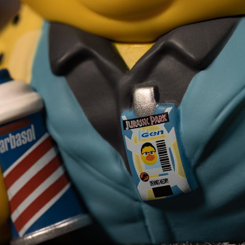 jurassic park dennis nedry tubbz first edition 