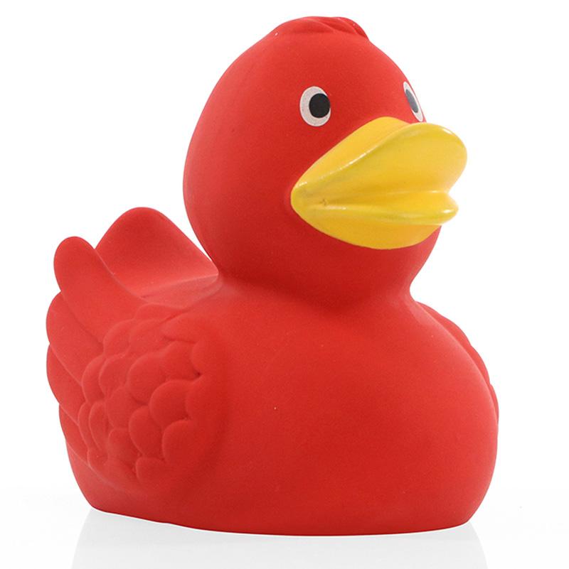 Canard Rouge en Caoutchouc Schnabels CoinCaillerie