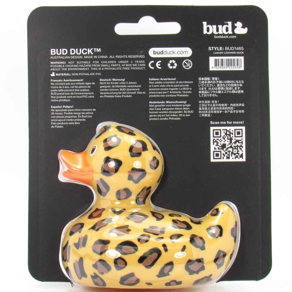canard leopard bud duck 