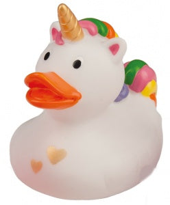 Canard Licorne Blanche Cœur Happy People CoinCaillerie