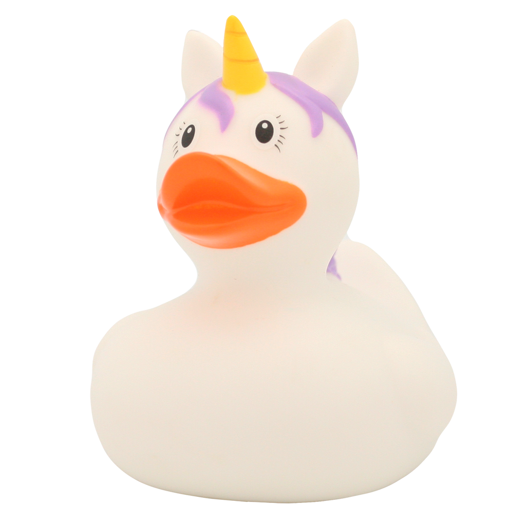 Pato Unicórnio Branco