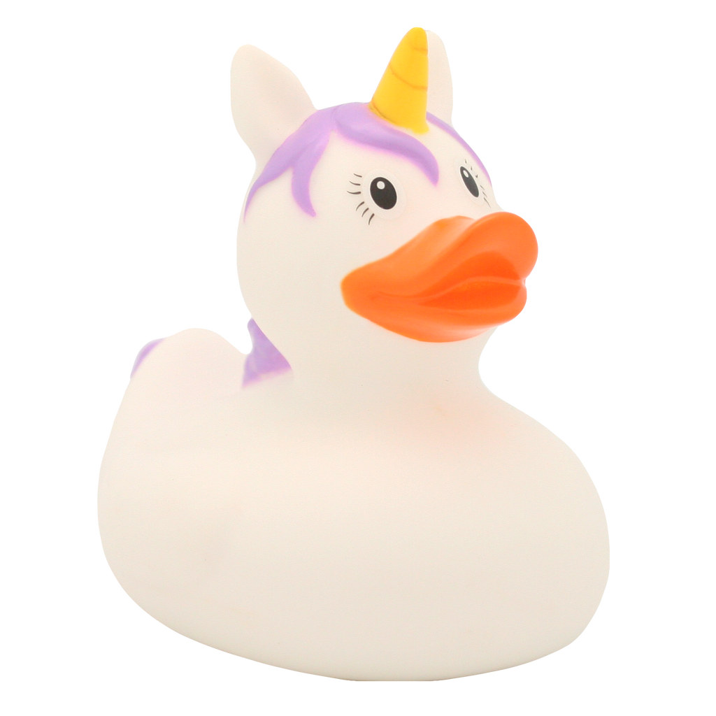 Pato Unicórnio Branco
