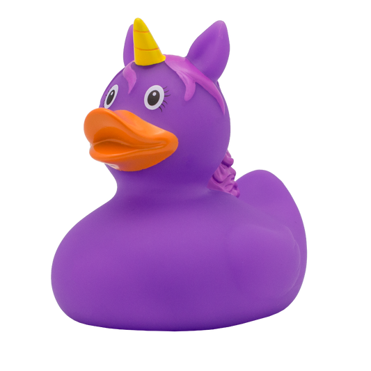 Purple Unicorn Duck