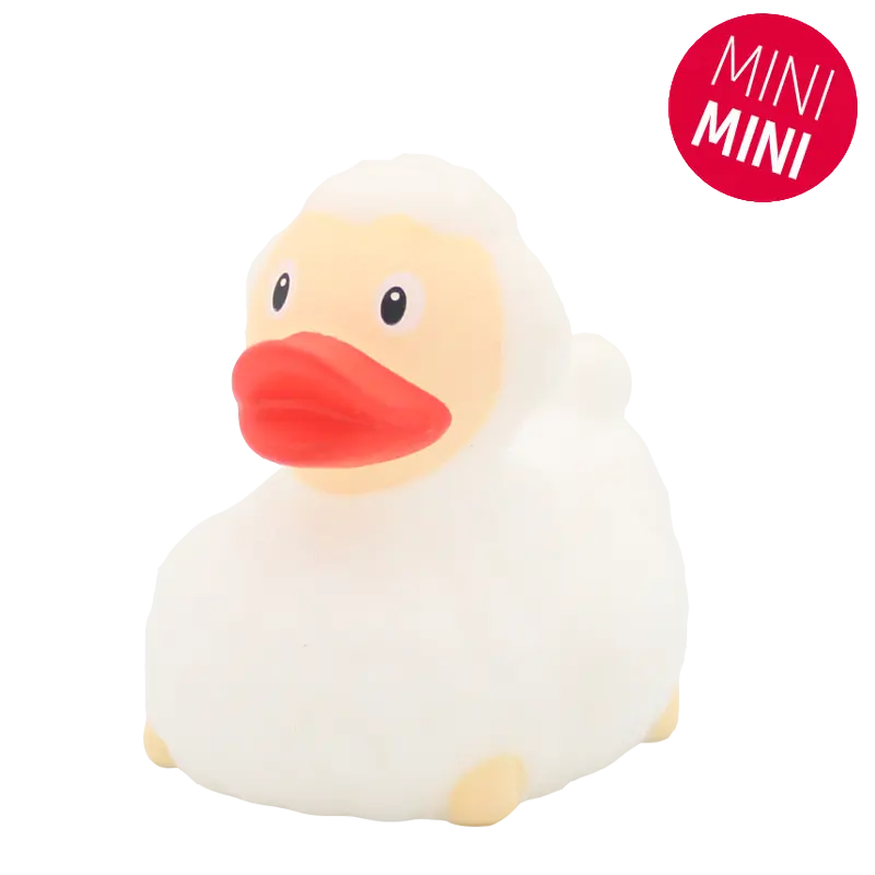 Mini Canard Mouton Blanc Lilalu CoinCaillerie