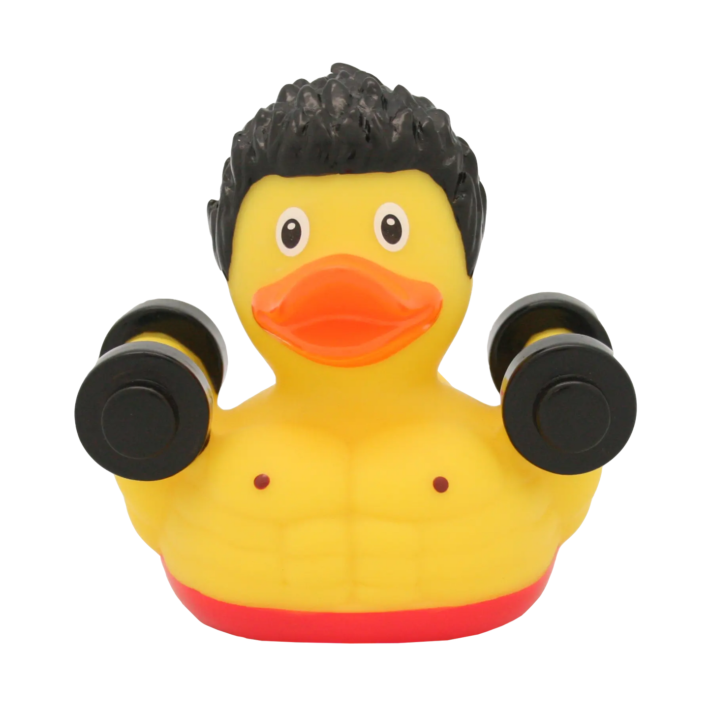 Canard Musculation Lilalu | Canard de bain muscu salle de sport haltères