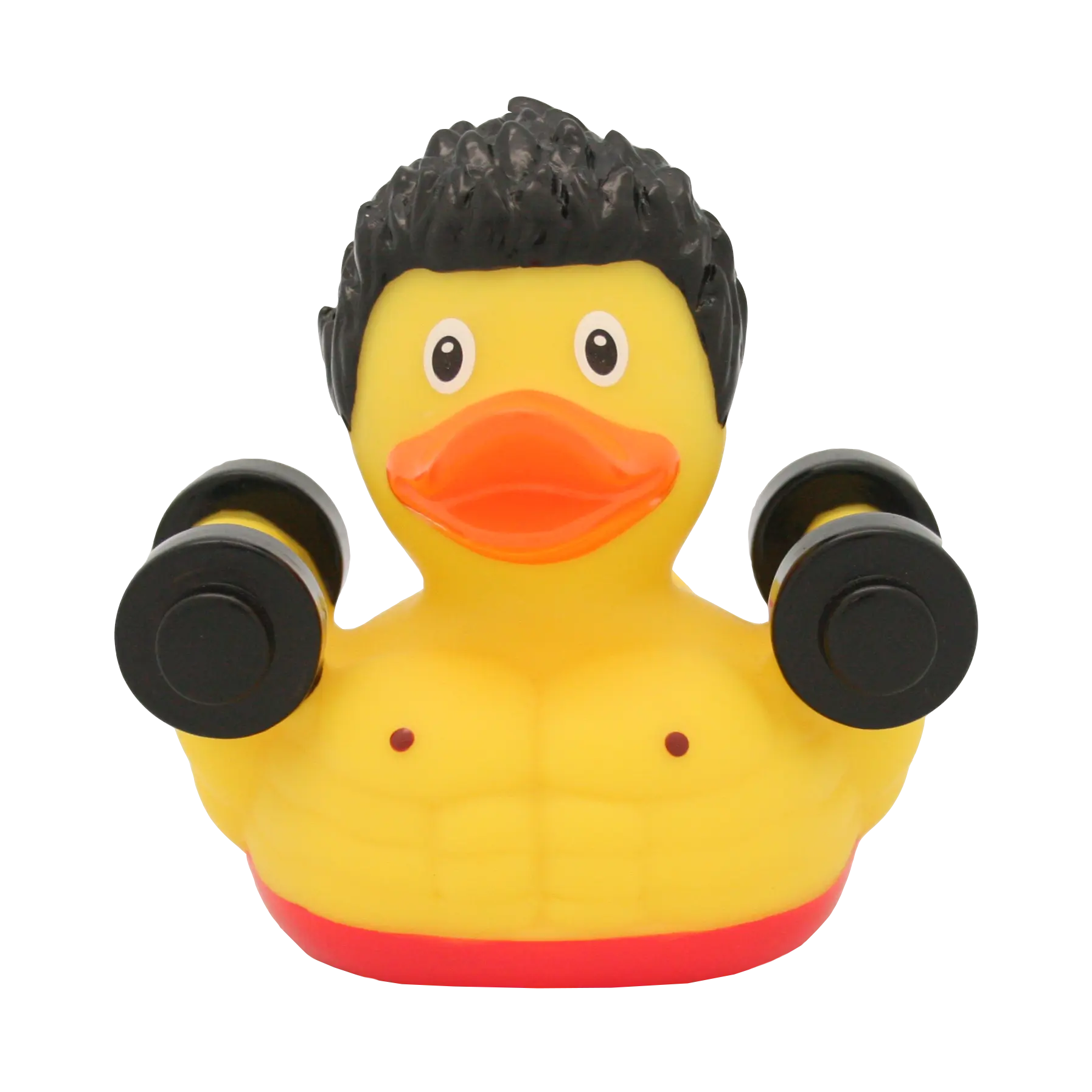 Canard Musculation Lilalu | Canard de bain muscu salle de sport haltères