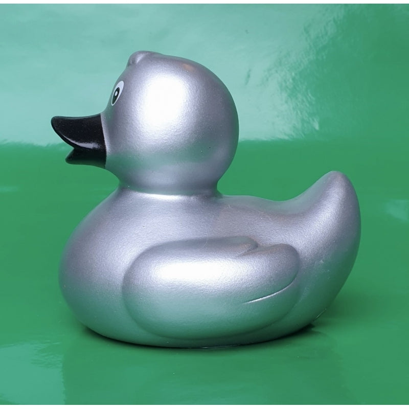 Canard Original Argenté Canard de Bain CoinCaillerie