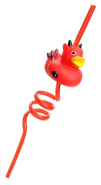 Devil Duck Straw