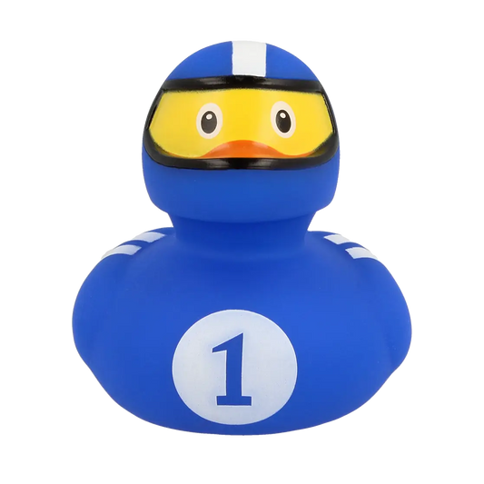 Canard Pilote de Course Bleu Lilalu CoinCaillerie