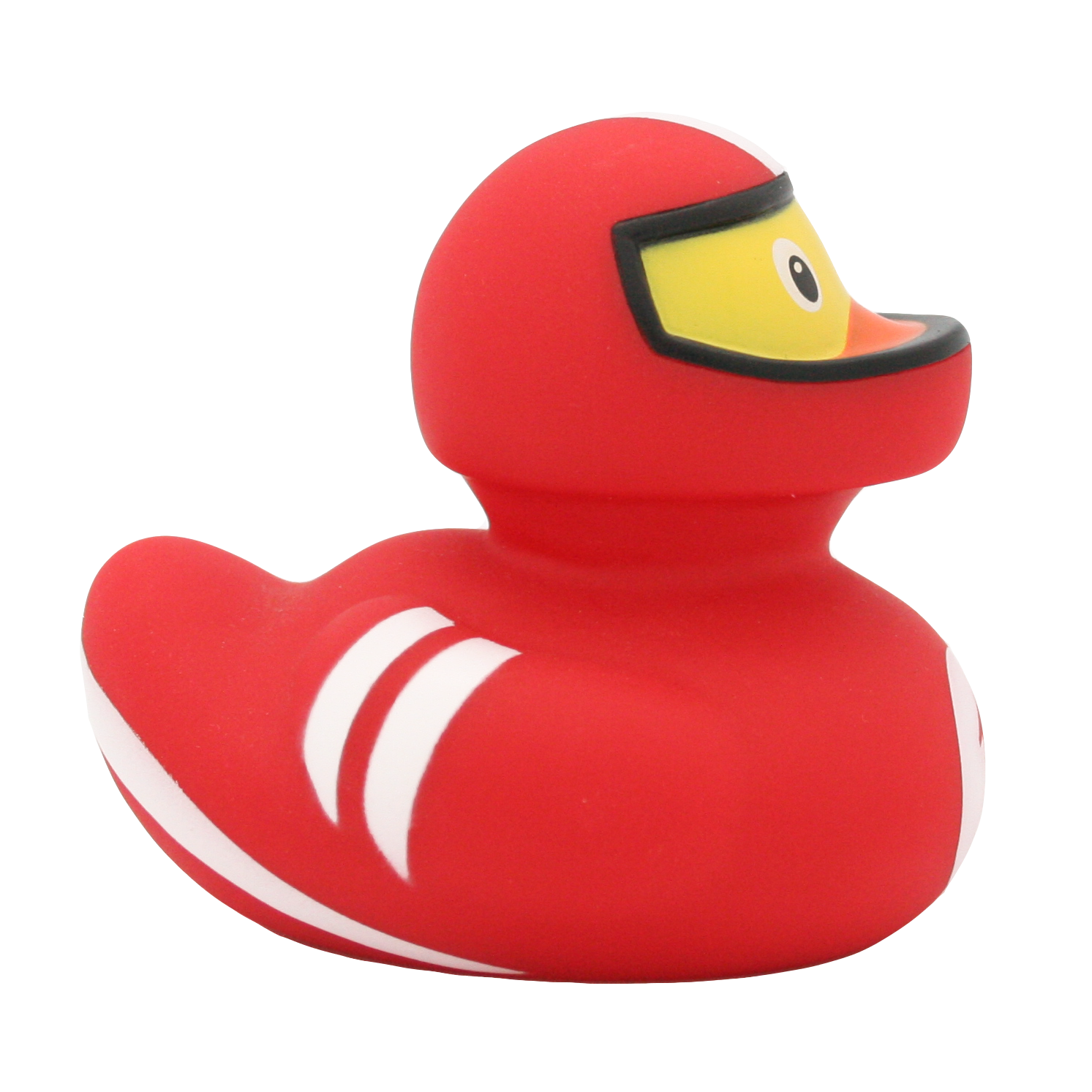 canard pilote de course rouge lilalu