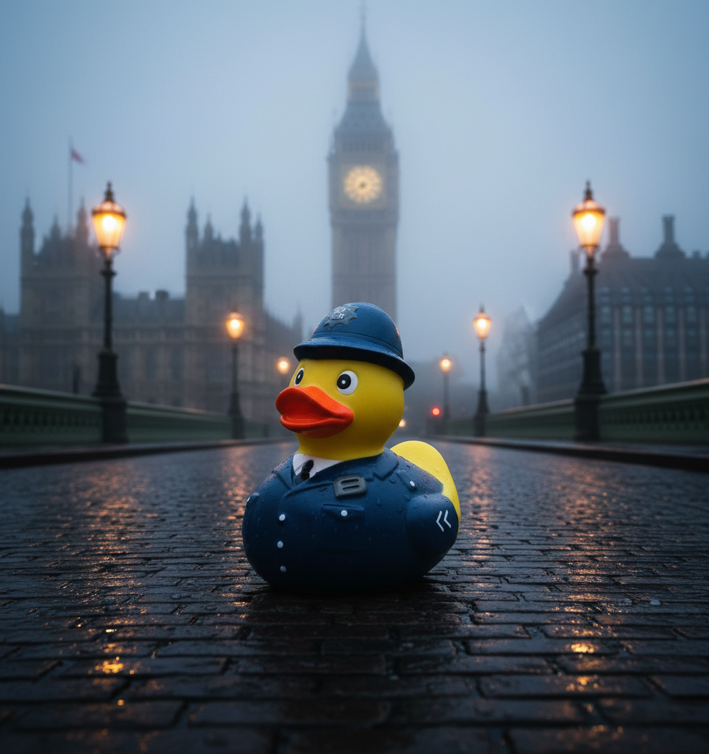 Scotland Yard Polizei Ente